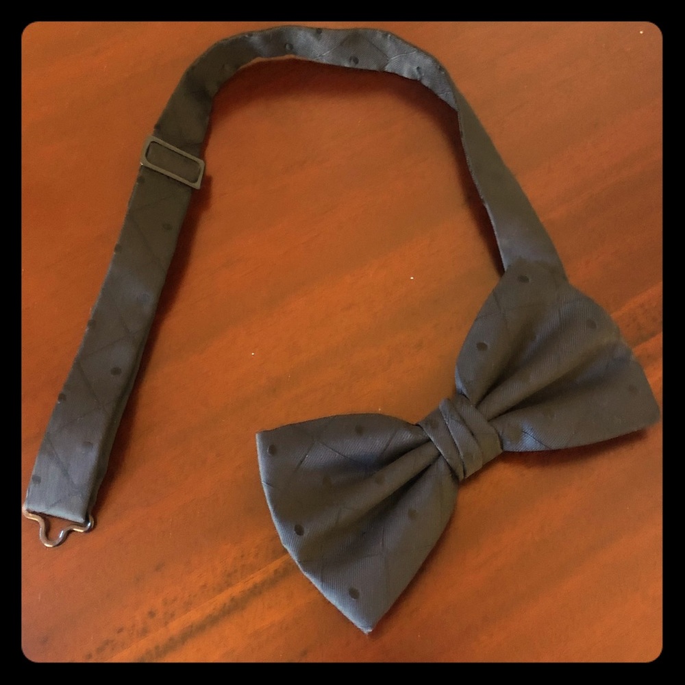 Black Silk Bow Tie
